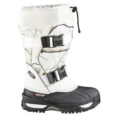 Pre-owned Baffin Impact Snow Mens White Casual Boots 40000048-965