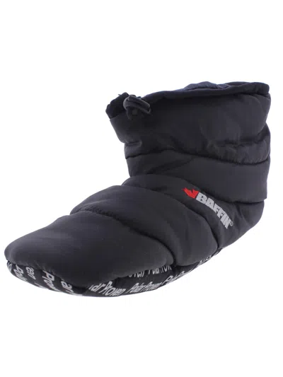 Baffin Insulated Slip Resistant Bootie Slippers In Black