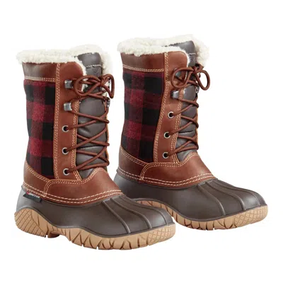 Baffin Jasper Multicolor Insulated Waterproof Winter Boots Zap760 In Brown