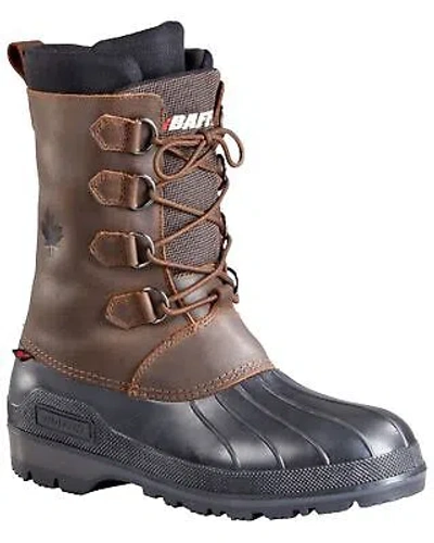 Pre-owned Baffin Men's Cambrian Insulated Waterproof Boot - Round Toe Brown 8 D