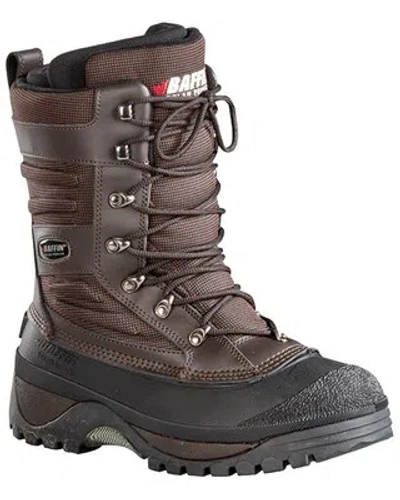 Pre-owned Baffin Men's Crossfire Waterproof Insulated Boot - Soft Toe - 43000160-brown