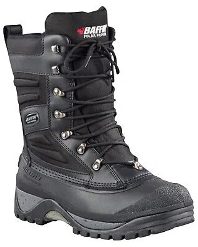 Pre-owned Baffin Men's Crossfire Waterproof Insulated Winter Boot - Soft Toe Black 8 D