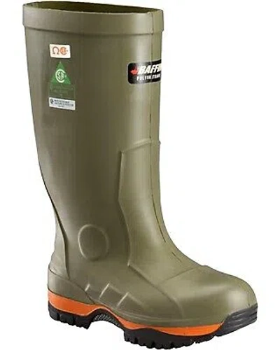Pre-owned Baffin Men's Ice Bear (stp) Winter Safety Boot - Composite Toe - 5157-0000 10 D In Green