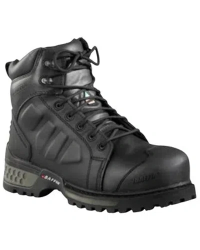 Pre-owned Baffin Men's Monster 6" (stp) Waterproof Work Boot Composite Toe - Mnst-mp02 In Black