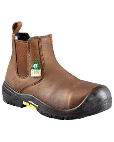 Pre-owned Baffin Men's Zeus Waterproof Work Boot - Composite Toe - Flexmp05 8 D In Brown