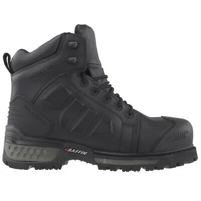 Pre-owned Baffin Monster 6 Waterproof Composite Toe Work Mens Black Work Safety Shoes Mns