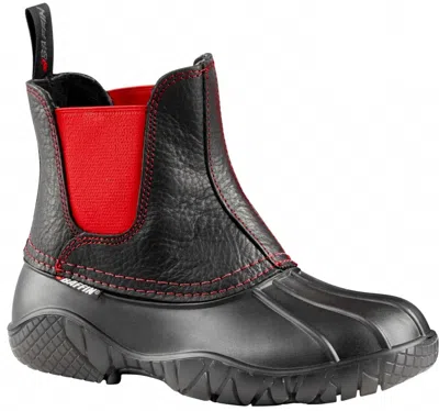 Baffin Women's Huron Slip-on Waterproof Boots In Brown/red In Black