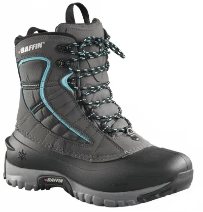 Baffin Women's Sage Boots In Charcoal/teal In Black