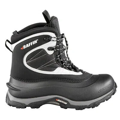 Pre-owned Baffin Yoho Lace Up Hiking Mens Black Casual Boots Litem003-963