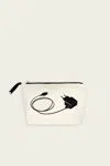 Bag-all Charger Pouch In Cream