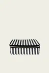 Bag-all Cosmetics/trinket Box In Striped