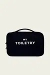 Bag-all Folding Hanging Toiletry Case In Black