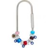 Bag Crap Evil Eye Bag Charm Clip In Multi