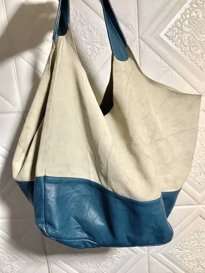 Pre-owned Bag X Leather Vintage Leather Tote Bag