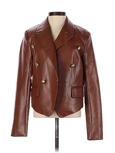 Pre-owned Bagatelle Blazer Jacket In Brown