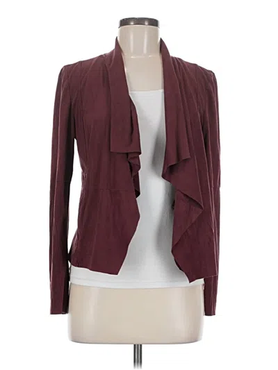 Pre-owned Bagatelle Blazer Jacket In Burgundy