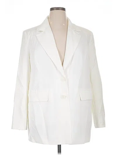 Pre-owned Bagatelle Blazer Jacket In Ivory
