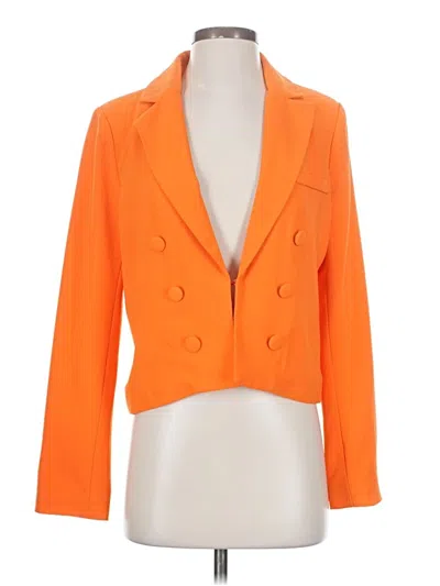 Pre-owned Bagatelle Blazer Jacket In Orange