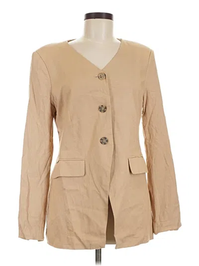 Pre-owned Bagatelle Blazer Jacket In Tan