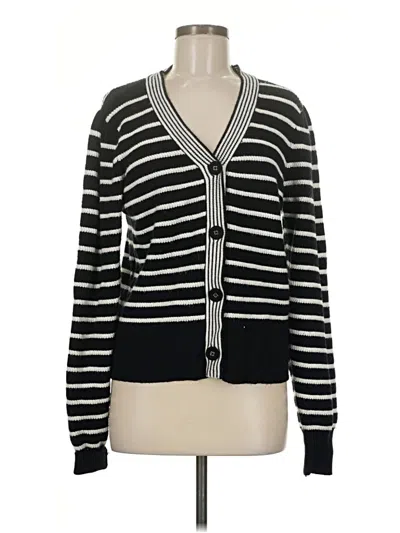 Pre-owned Bagatelle Cardigan Sweater In Black