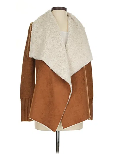 Pre-owned Bagatelle Cardigan Sweater In Brown