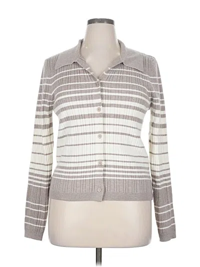 Pre-owned Bagatelle Cardigan Sweater In Gray