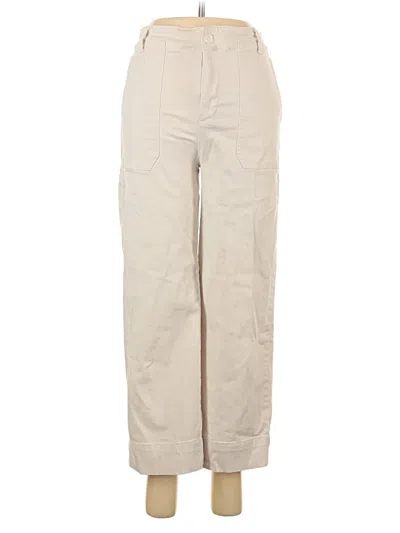 Pre-owned Bagatelle Cargo Pants In Ivory