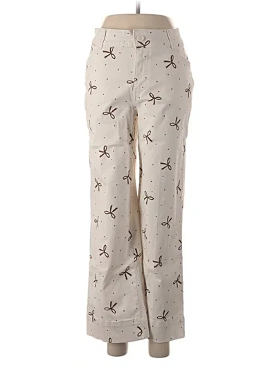 Pre-owned Bagatelle Casual Pants In Ivory