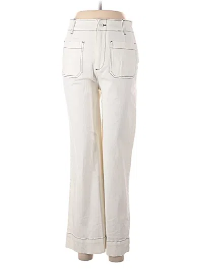 Pre-owned Bagatelle Casual Pants In White