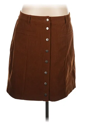 Pre-owned Bagatelle Casual Skirt In Brown