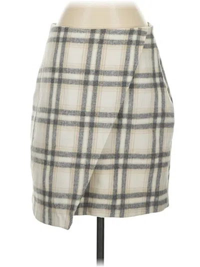 Pre-owned Bagatelle Casual Skirt In White