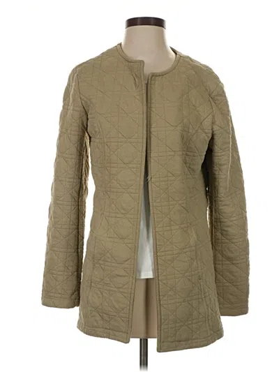 Pre-owned Bagatelle Coat In Green