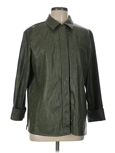 Pre-owned Bagatelle Coat In Green