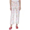 Bagatelle Dolce Vita Twill Cropped Pants In Multi