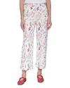 Bagatelle Dolce Vita Twill Cropped Pants In White