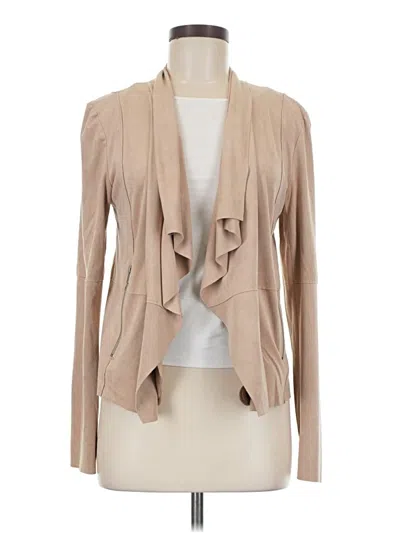 Pre-owned Bagatelle Faux Leather Jacket In Tan