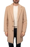 Bagatelle Felted Topcoat In Brown
