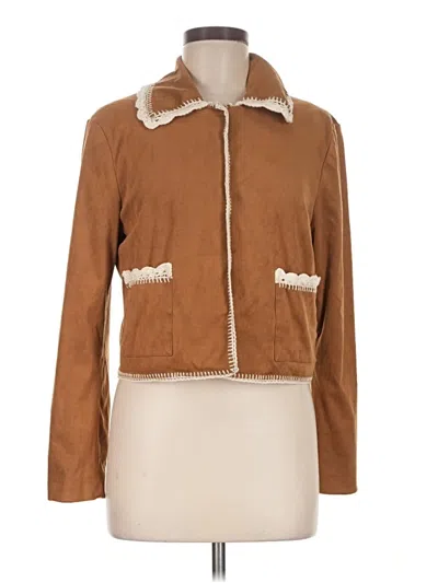Pre-owned Bagatelle Jacket In Brown