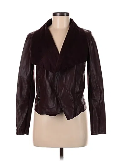 Pre-owned Bagatelle Jacket In Burgundy