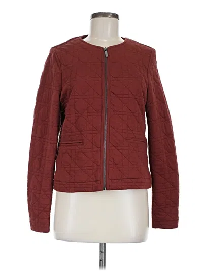 Pre-owned Bagatelle Jacket In Burgundy