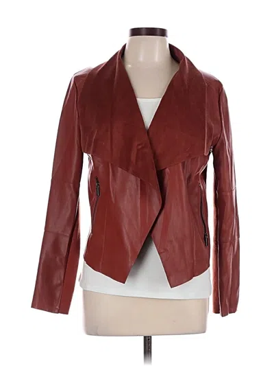 Pre-owned Bagatelle Jacket In Burgundy