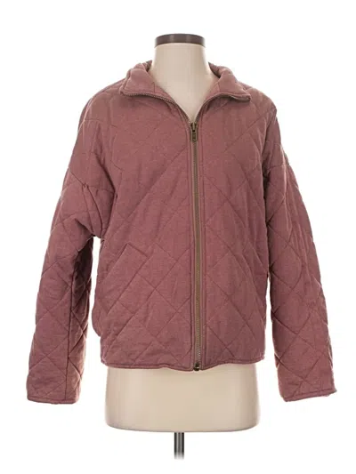 Pre-owned Bagatelle Jacket In Burgundy