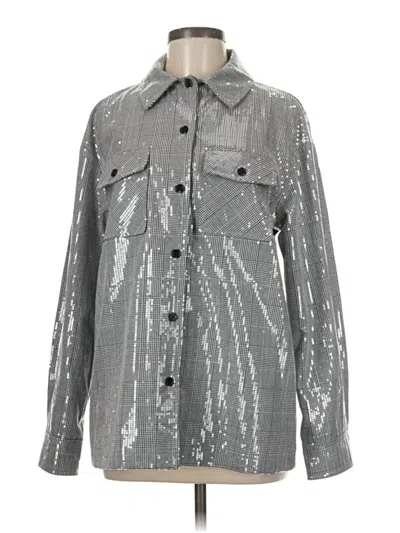 Pre-owned Bagatelle Jacket In Silver