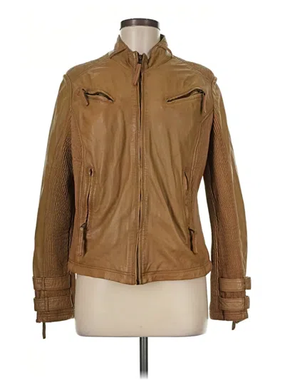 Pre-owned Bagatelle Jacket In Tan