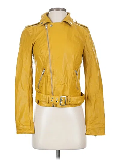 Pre-owned Bagatelle Jacket In Yellow