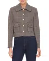 Bagatelle Jacquard Jacket In Neutral