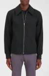 Bagatelle Knit Bomber Jacket In Black