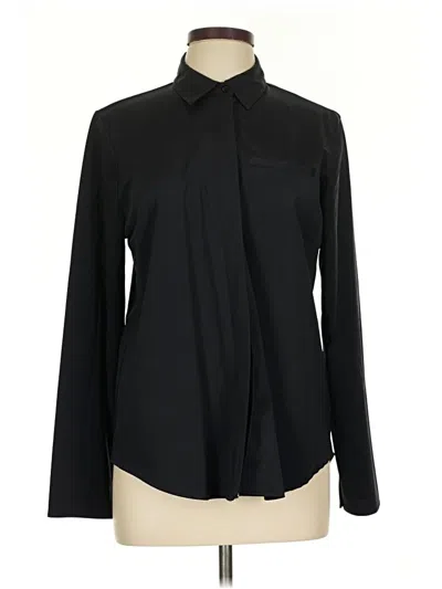 Pre-owned Bagatelle Long Sleeve Blouse In Black
