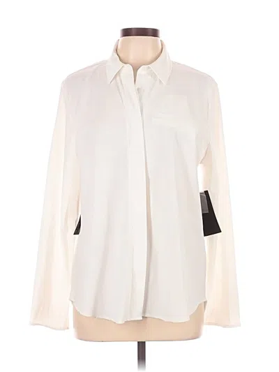 Pre-owned Bagatelle Long Sleeve Button Down Shirt In White
