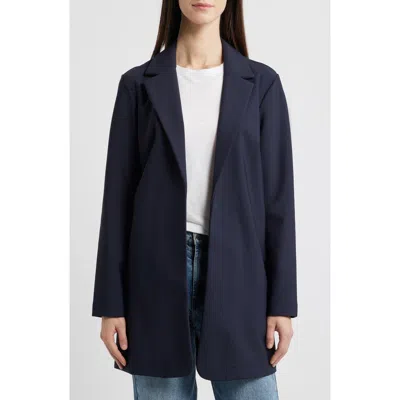 Bagatelle Open Front Topper Jacket In Navy